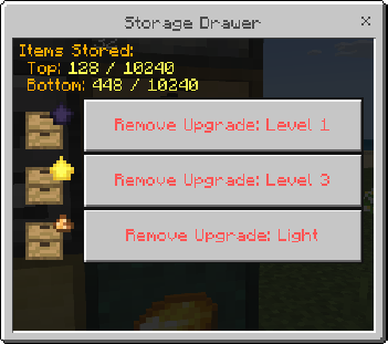 Upgrade Key Menu